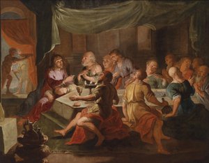 The Last Supper by Willem van the Elder Herp